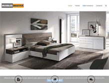 Tablet Screenshot of mueblesirigoyen.com